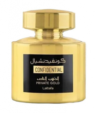 Confidential Private Gold Lattafa Perfumes 100ml (FM)